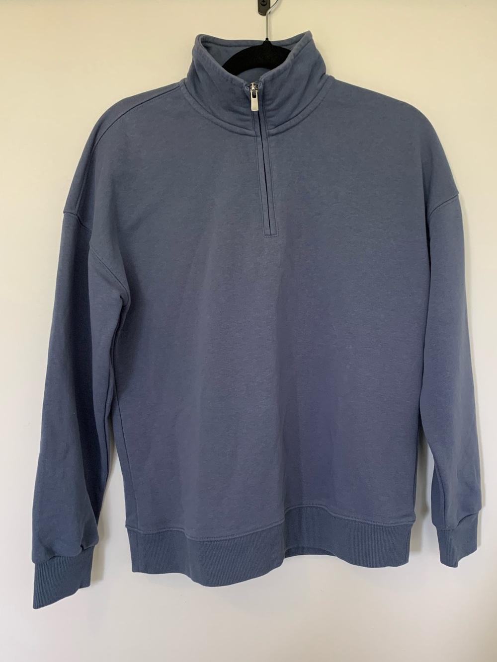 Blue Lazypants Quarterzip Small